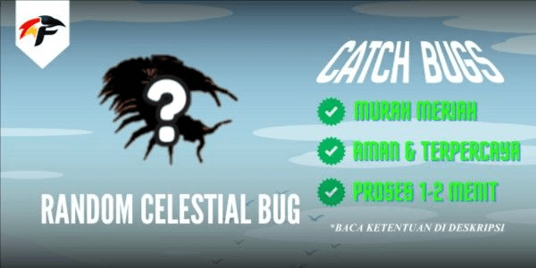 Gambar Product Random Celestial Bug - Catch Bugs!