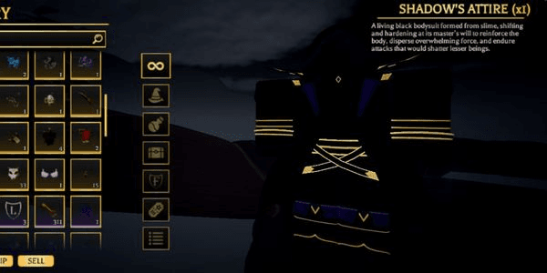 Shadow Attire