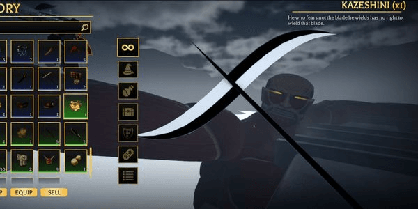 Kazeshini Sword Skin