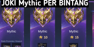 Paket Rank Mythic 1-Mythic 25