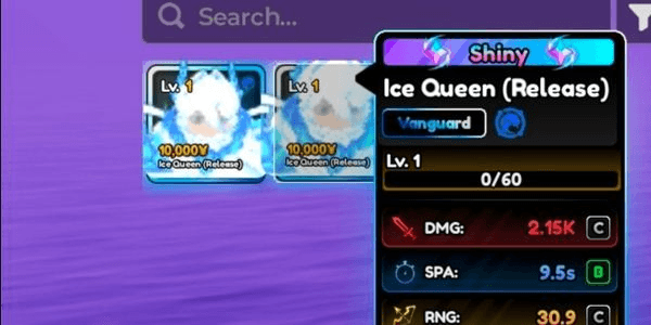 Gambar Product Shiny Rukia Vanguard unit