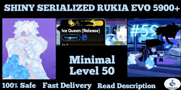 Gambar Product Shiny Serialized Ice Queen/Rukia Evo 5900+