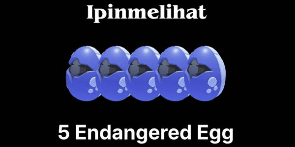Gambar Product Akun Starter Isi 5 Endangered Egg