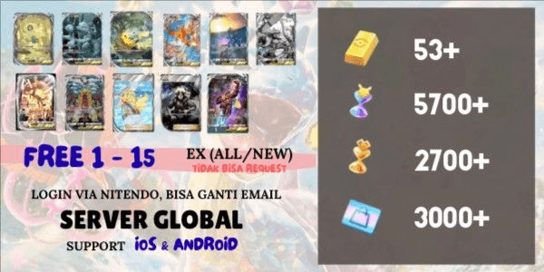Gambar Product Reroll Account READY TO GACHA Starter - 2