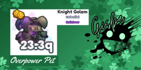 Rainbow Huge Knight Golem