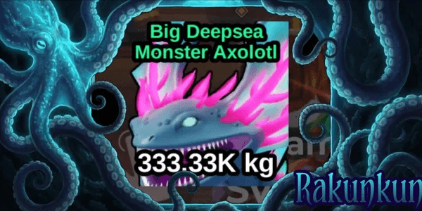 Big Deepsea Monster Axolotl