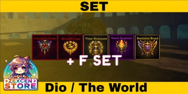 Gambar Product Dio / The World Set