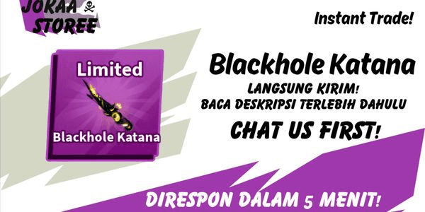 Gambar Product Blackhole Katana