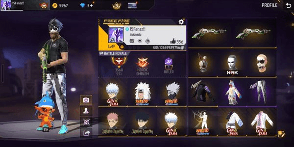 Gambar Product AKUN POLOSAN BER SKIN SG 2,MURAH MERIAH