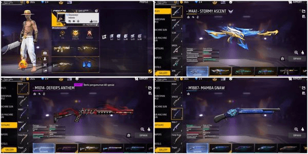 Gambar Product AKUN FREE FIRE HARGA TERMURAH !! - [AKUN SESUAI GAMBAR] (2)