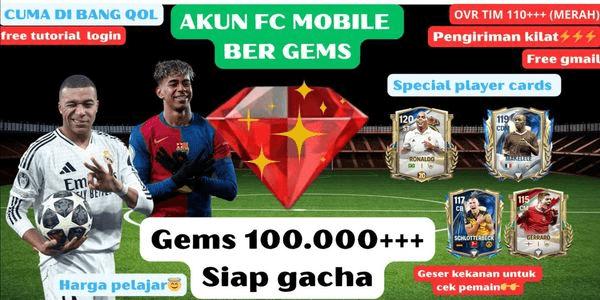 Gambar Product AKUN FC MOBILE SMURF | GEMS AS PER PHOTO | PLAYERS AS PER PHOTO | LIGHTNING DELIVERY | FREE LOGIN TUTORIAL | #1