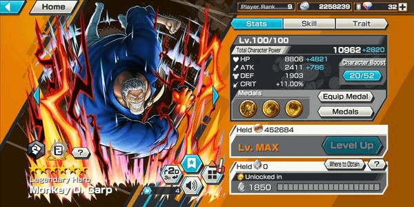 Gambar Product Extreme Account | Garp EX Max LVL 100 [Android/iOS]