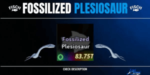 Fossilized Plesiosaur