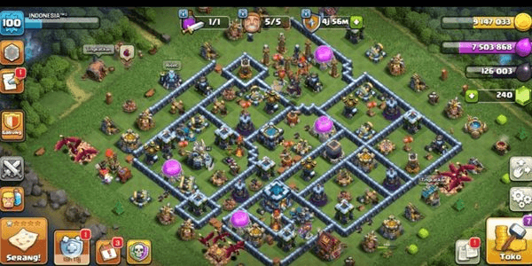 Gambar Product Town Hall 13 Cheapest & Guaranteed!!