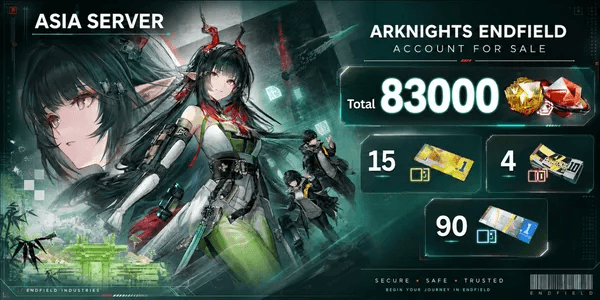 Arknights Enfield Premium Edition Oroberyl Gacha Account