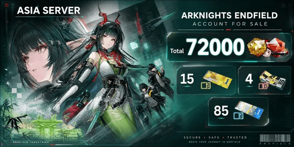 Arknights Endfield First Edition Oroberyl Reroll Account