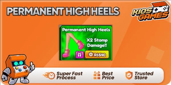 Gambar Product Permanent High Heels (x2 Stomp Damage)