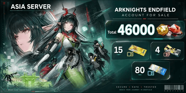 Arknights Endfield Best Edition Account