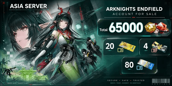 Arknight Endfield Exclusive Edition Reroll Account