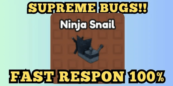 NINJA SNAIL | CATCH BUGS! | SUPREME BUGS