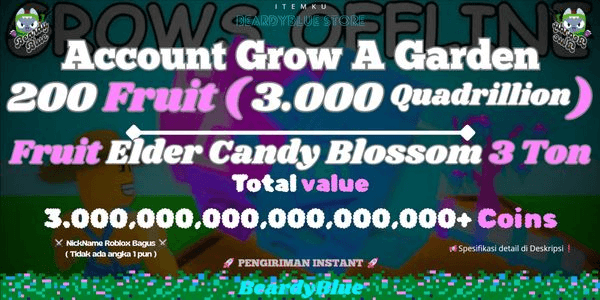 Account Grow A Garden | Pengiriman Instan #4
