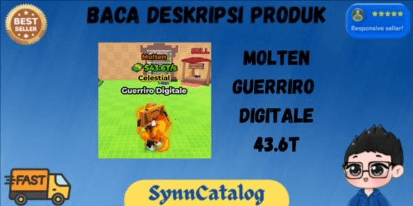 Gambar Product Molten Digital Warrior (Celestial) 43.6T/s