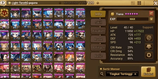 Asia 4 LD5 Akroma, Woonsa, Jaara and Dark Ongyouki + 101 NB5, 316 6Star Monster