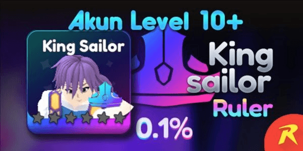 Gambar Product Akun Level 10+ (King Sailor RULER) Universal Tower Defense