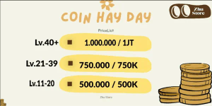 HAYDAY COIN PACKAGE (CHEAP)