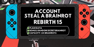 Account Rebirth 15 / Rebirth 15 / Free Random Brainrot Secret