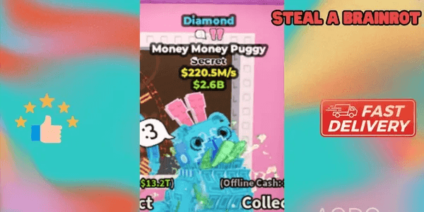 Diamond Money Money Puggy