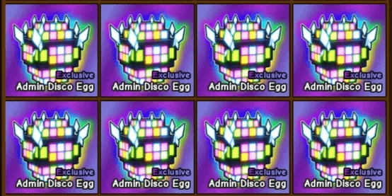 1 admin disco egg