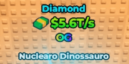 Diamond Nuclear Dinosaur Level Max 5.6T/S