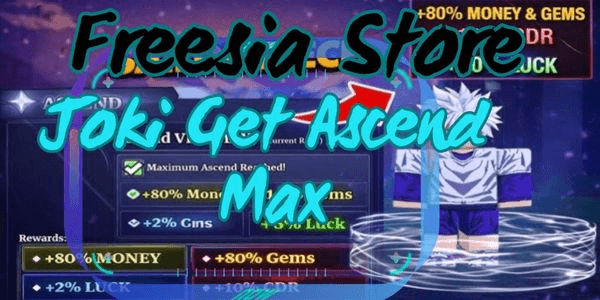 Gambar Product Joki Get Ascend Max | SAILOR PIECE