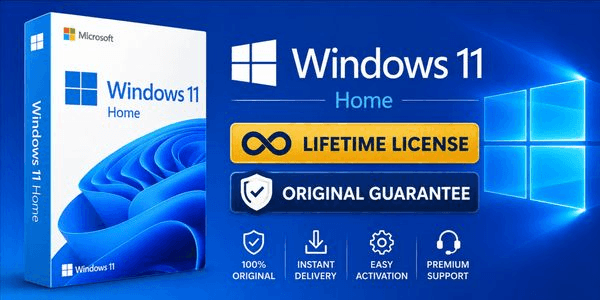 Gambar Product Microsoft Windows 11 Home - 1 Device Lifetime