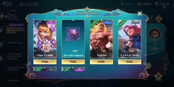 event callback 100%