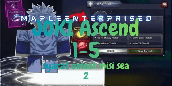 Joki Grinding/AFK Ascend 1-5 | Sailor Piece