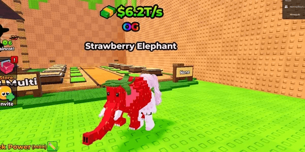 Strawberry Elephant (OG) Level Max