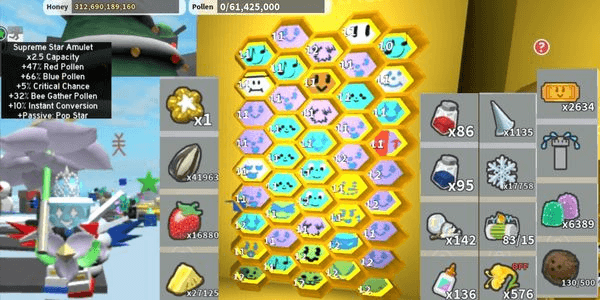 Gambar Product Acc Mid Game - Bee Swarm Simulator