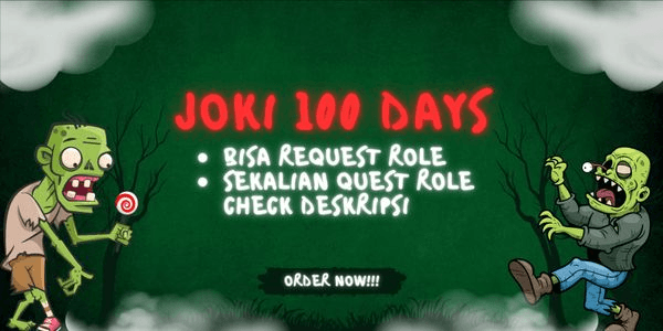 Gambar Product Joki 100 Days dan Farming Emeralds