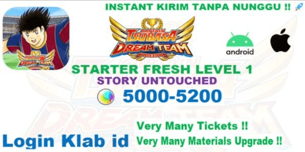 Gambar Product Akun tsubasa dream team -2