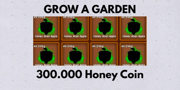 Gambar Product 300.000 Honey Coin Bizzy Event Grow A Garden