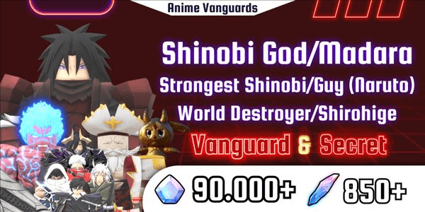 Gambar Product Account Anime Vanguards #4