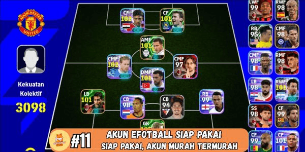 Gambar Product eFootball MOBILE ACCOUNT AS PER PHOTO #11