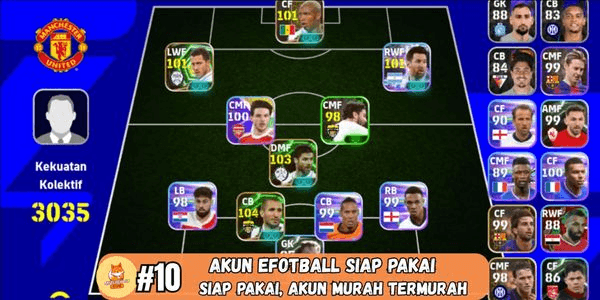 Gambar Product eFootball MOBILE ACCOUNT AS PER PHOTO #10