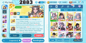 2883 - ACCOUNT GET RICH LEGENDARY FIRE OBUT COSTUME, EVO NARI COSTUME, LEGENDARY HUNTER PRILL COSTUME. LEGENDARY AURORA. ETC