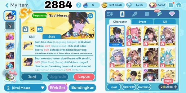 2884 - ACCOUNT GET RICH EVO MOSES, EVO PAGE. EVO MOMOKI. LEGENDARY PHRA APHAI MANI. LEGENDARY GLOWNY. ETC