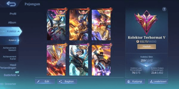 Gambar Product 3 Legends ( Granger | Alpha | Lesley ) Chou SS Gold | Change Aspirat dll. Recall Tas2 & Api