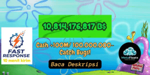 Cash +100M/ 100,000,000 - Catch Bugs!