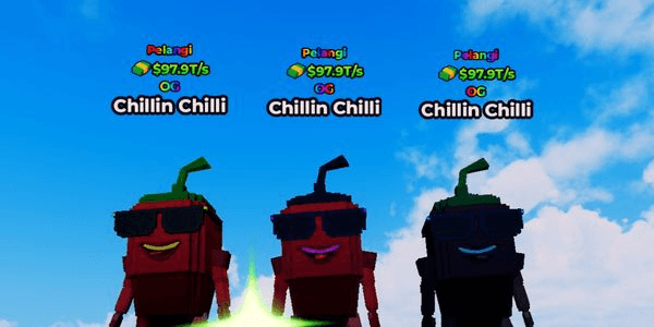 Gambar Product Rainbow Chillin Chilli ( MAX LEVEL 97.9T/s)